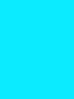 #0bebff color image