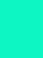 #0df6c3 color image