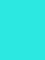 #2ce8e1 color image